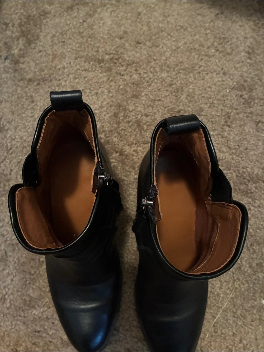 Franco Sarto black leather